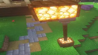 Minecraft Light Post Schematic (litematic)